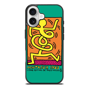 KEITH HARING MONTREUX 1983 iPhone 17 Case Cover