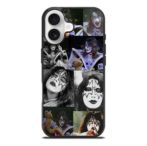 KISS BAND ACE FREHLEY COLLAGE iPhone 17 Case Cover
