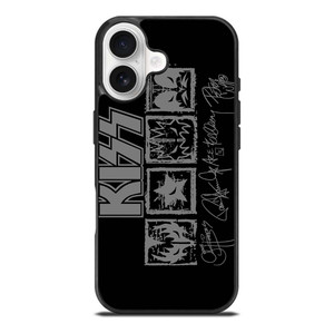KISS ROCK BAND MEMBER ICON iPhone 17 Case Cover
