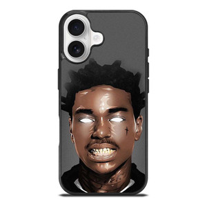 KODAK BLACK RAPPER CARTOON 2 iPhone 17 Case Cover
