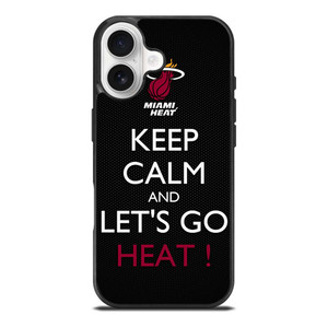 LETS GO MIAMI HEAT NBA BASKETBALL 2 iPhone 17 Case Cover