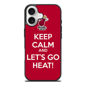 LETS GO MIAMI HEAT NBA BASKETBALL 3 iPhone 17 Case Cover