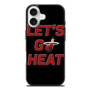 LETS GO MIAMI HEAT NBA BASKETBALL iPhone 17 Case Cover
