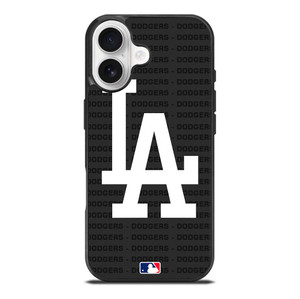 LOS ANGELES DODGERS BASEBALL BLACK iPhone 17 Case Cover