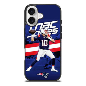 MAC JONES NEW ENGLAND PATRIOT FOOTBALL iPhone 17 Case Cover