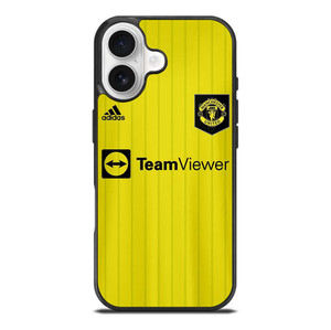 MANCHESTER UNITED GREEN AWAY JERSEY iPhone 17 Case Cover