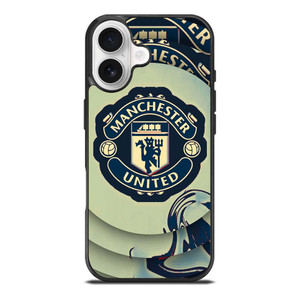 MANCHESTER UNITED LOGO SOCCER iPhone 17 Case Cover