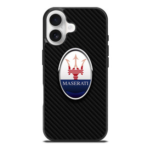 MASERATI LOGO CARBON FIBER iPhone 17 Case Cover