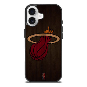 MIAMI HEAT BASKETBALL COURT NBA iPhone 17 Case Cover