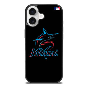 MIAMI MARLINS MLB LOGO iPhone 17 Case Cover
