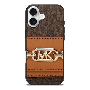 MICHAEL KORS MK LOGO BROWN BAG iPhone 17 Case Cover