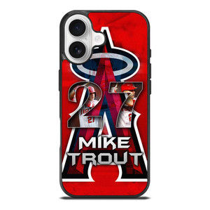 MIKE TROUT LOS ANGELES ANGELS iPhone 17 Case Cover