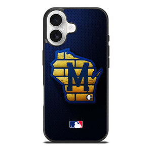 MILWAUKEE BREWERS MLB BASEBALL ICON iPhone 17 Case Cover