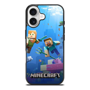 MINECRAFT GAMES UNDER WATER iPhone 17 Case Cover