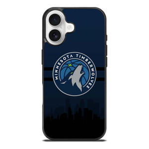 MINNESOTA TIMBERWOLVES NBA SKYLINE iPhone 17 Case Cover