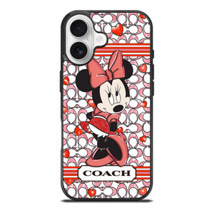 MINNIE MOUSE DISNEY COACH NEW YORK LOGO iPhone 17 Case Cover