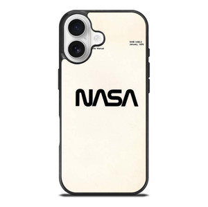 NASA LOGO WHITEI CON iPhone 17 Case Cover