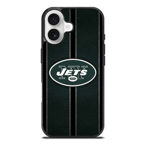 NEW YORK JETS NFL METAL STRIPE iPhone 17 Case Cover