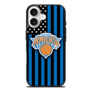 NEW YORK KNICKS NBA USA FLAG iPhone 17 Case Cover