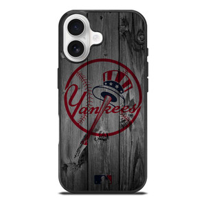 NEW YORK YANKEES BASEBALL MLB WOOD LOGO iPhone 17 Case Cover