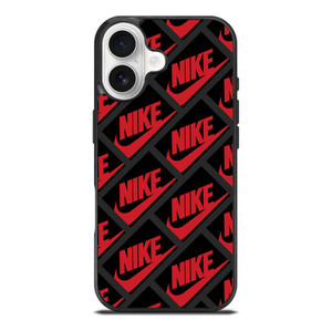 NIKE BOX BLACK PATTERN iPhone 17 Case Cover