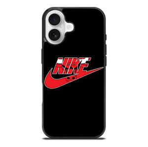 NIKE CHICAGO BULLS SWOOSH iPhone 17 Case Cover