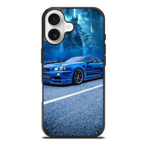 NISSAN GTR GODZILLA BLUE 2 iPhone 17 Case Cover