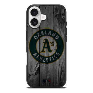 OAKLAND ATHLETICS BASEBALL MLB WOOD LOGO iPhone 17 Case Cover