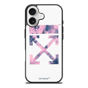OFF WHITE PURPLE MARBLE iPhone 17 Case Cover