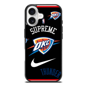 OKLAHOMA CITY THUNDER NBA X SUPREME NIKE iPhone 17 Case Cover