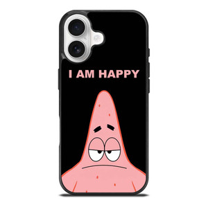 PATRICK STAR I AM HAPPY SPONGEBOB SQUAREPANTS iPhone 17 Case Cover