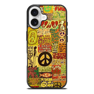 PEACE TAPESTRY PATTERN iPhone 17 Case Cover
