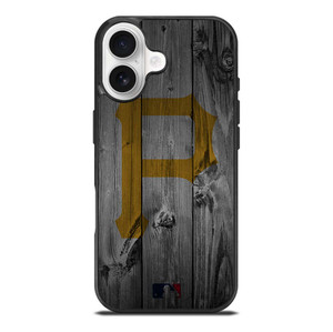 PITTSBURGH PIRATES BASEBALL MLB WOOD LOGO iPhone 17 Case Cover