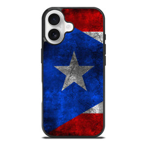 PUERTO RICO RUSTY FLAG iPhone 17 Case Cover