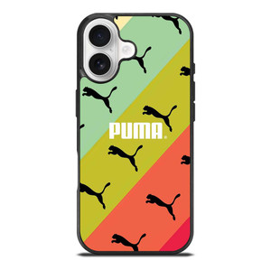 PUMA LOGO STRIPE PATTERN iPhone 17 Case Cover