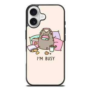 PUSHEEN BUSY CAT iPhone 17 Case Cover
