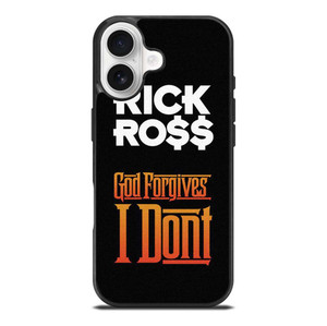 RICK ROSS GOD FORGIVES I DONT iPhone 17 Case Cover