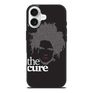 ROBERT SMITH THE CURE TYPOGRAPHY iPhone 17 Case Cover