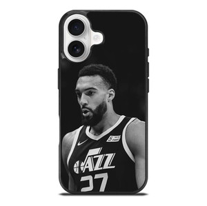 RUDY GOBERT UTAH JAZZ BLACK iPhone 17 Case Cover