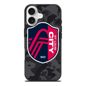 SAINT LOUIS CITY MLS BLACK CAMO iPhone 17 Case Cover