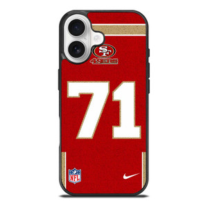 SAN FRANCISCO 49ERS TRENT WILLIAMS 71 NFL NIKE iPhone 17 Case Cover