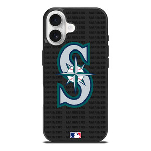 SEATTLE MARINERS BASEBALL BLACK iPhone 17 Case Cover