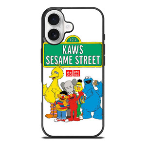 SESAME STREET MUPPETS X KAWS UNIQLO iPhone 17 Case Cover