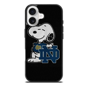 SNOOPY NOTRE DAME FIGHTING IRISH iPhone 17 Case Cover