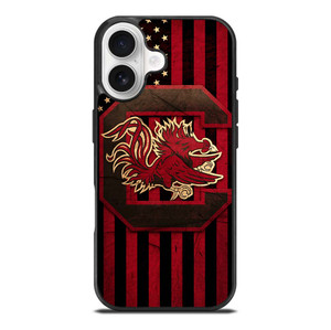 SOUTH CAROLINA GAMECOCKS FOOTBALL FLAG iPhone 17 Case Cover