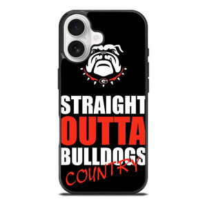 STRAIGHT OUTTA GEORGIA BULLDOGS iPhone 17 Case Cover