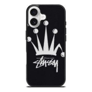 STUSSY FUZZY REGAL CROWN iPhone 17 Case Cover