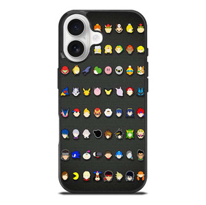 SUPER SMASH BROS ALL ICON iPhone 17 Case Cover