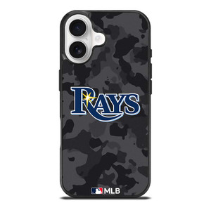 TAMPA BAY RAYS BASEBALL BLACK CAMO iPhone 17 Case Cover