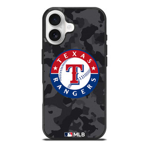 TEXAS RANGERS BASEBALL BLACK CAMO iPhone 17 Case Cover